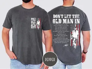 Don't Let the Old Man in 2 sides T-shirt, Toby Keith 4th Of July Vintage Shirt, Country Music Sweatshirt