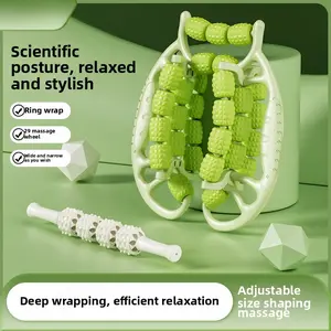 Circular leg clamping device - thigh muscle relaxation device - massage of muscle massage - yoga slimming leg device