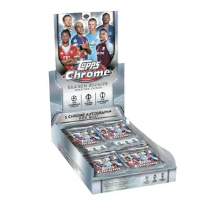 2025/26 Topps Chrome UEFA Club Competitions Soccer Hobby Box