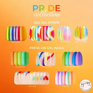 Kleo Kolor Pride Collection - Press On Nails & LED Gel Strips