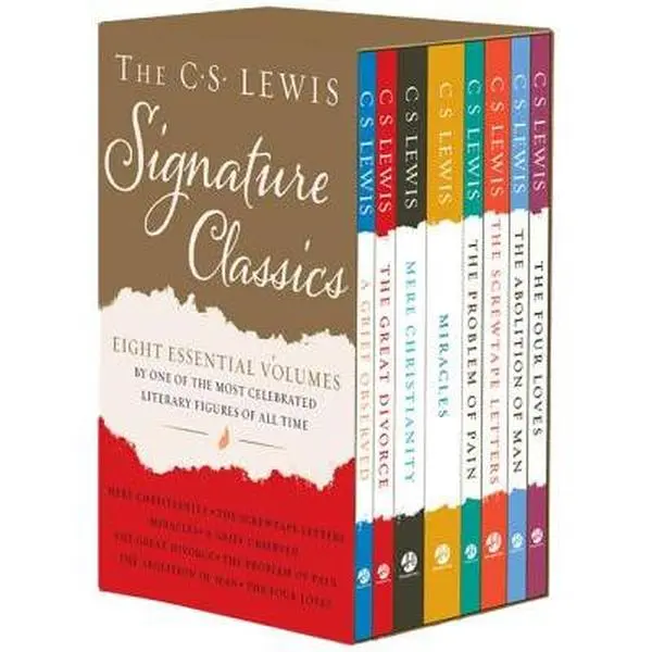 The C. S. Lewis Signature Classics (8-Volume Box Set): An Anthology of 8 C. S. Lewis Titles: Mere Christianity, the Screwtape Letters, Miracles, the G -- C. S. Lewis, Mixed Media Product