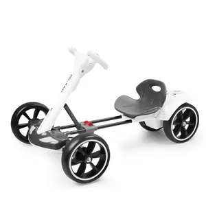 Children's foldable electric go-kart - no assembly required, safe and controllable four-wheel electric toy car for toddlers, warranty