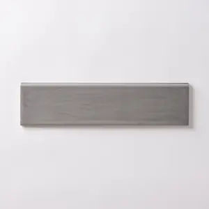 Chanelle Lava Smoke 3x12 Bullnose Ceramic Tile Glossy