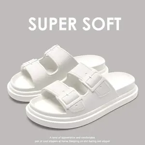 Thick Cloud Foam Slippers Comfortable Breathable In House And Outside Slippers Adjustable Straps