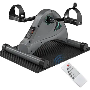 Mini Exercise , Under Desk  Pedal Exerciser for Seniors & Physical , Electric Motorized Foot Pedal Machine for Arm and  Fitness, 6 Speed Levels