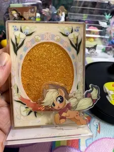 Acrylic Card Picture Glitter Quicksand Frame **CHOOSE YOUR PONY**