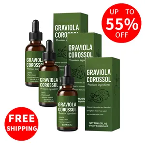 [GRAB 3 NOW]Soursop Bitters Liquid for Herbal DetoxDigestive Health Gut Healthy Booster Immune Support &Energy - Natura Formula with Ciguo Pomegranate Soursop Leaf|60ml Supplement Plant-Based Daily Body Care Dietary Supplement Collagen Berry Vitamin