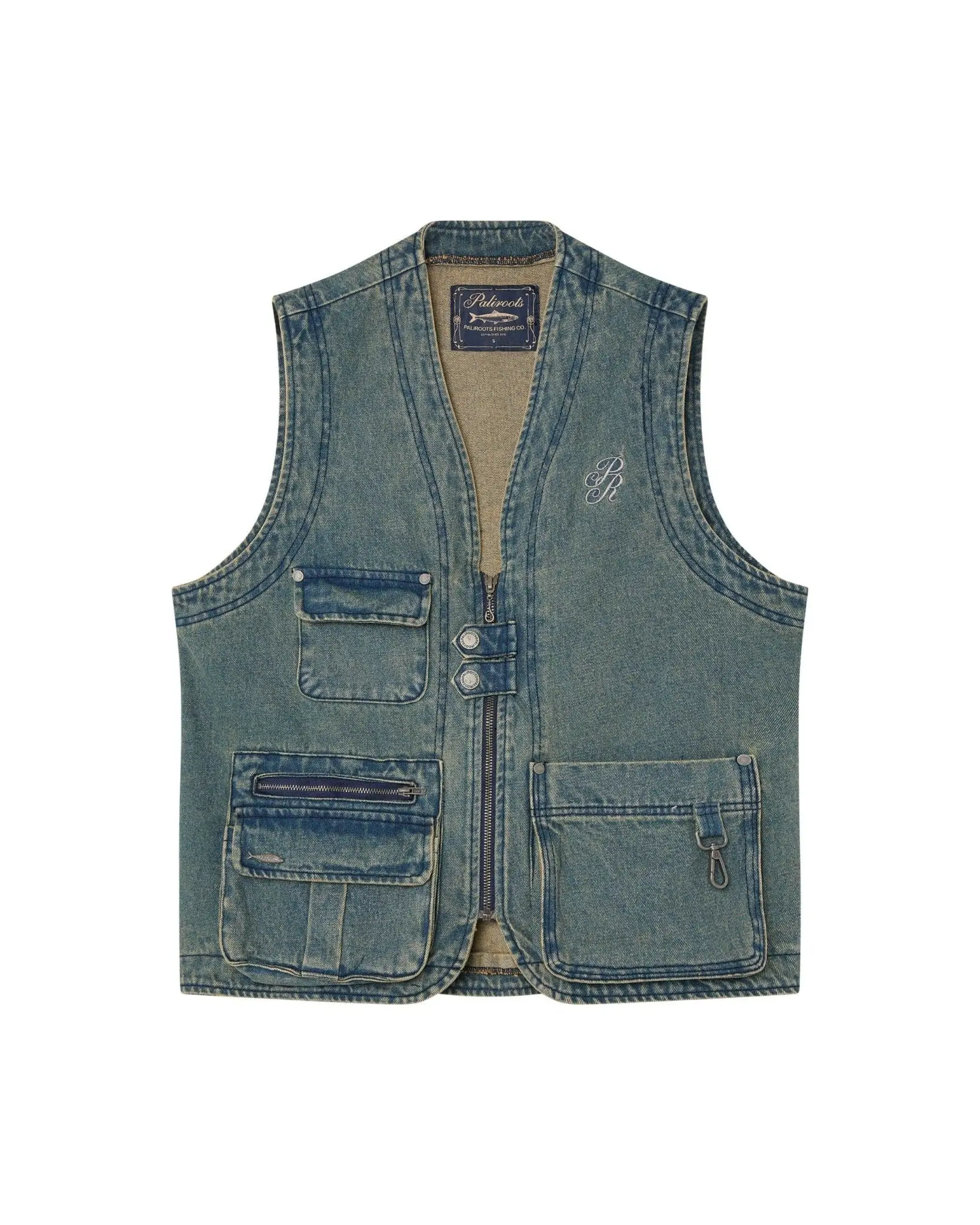 Fishermen Vest Dark Blue