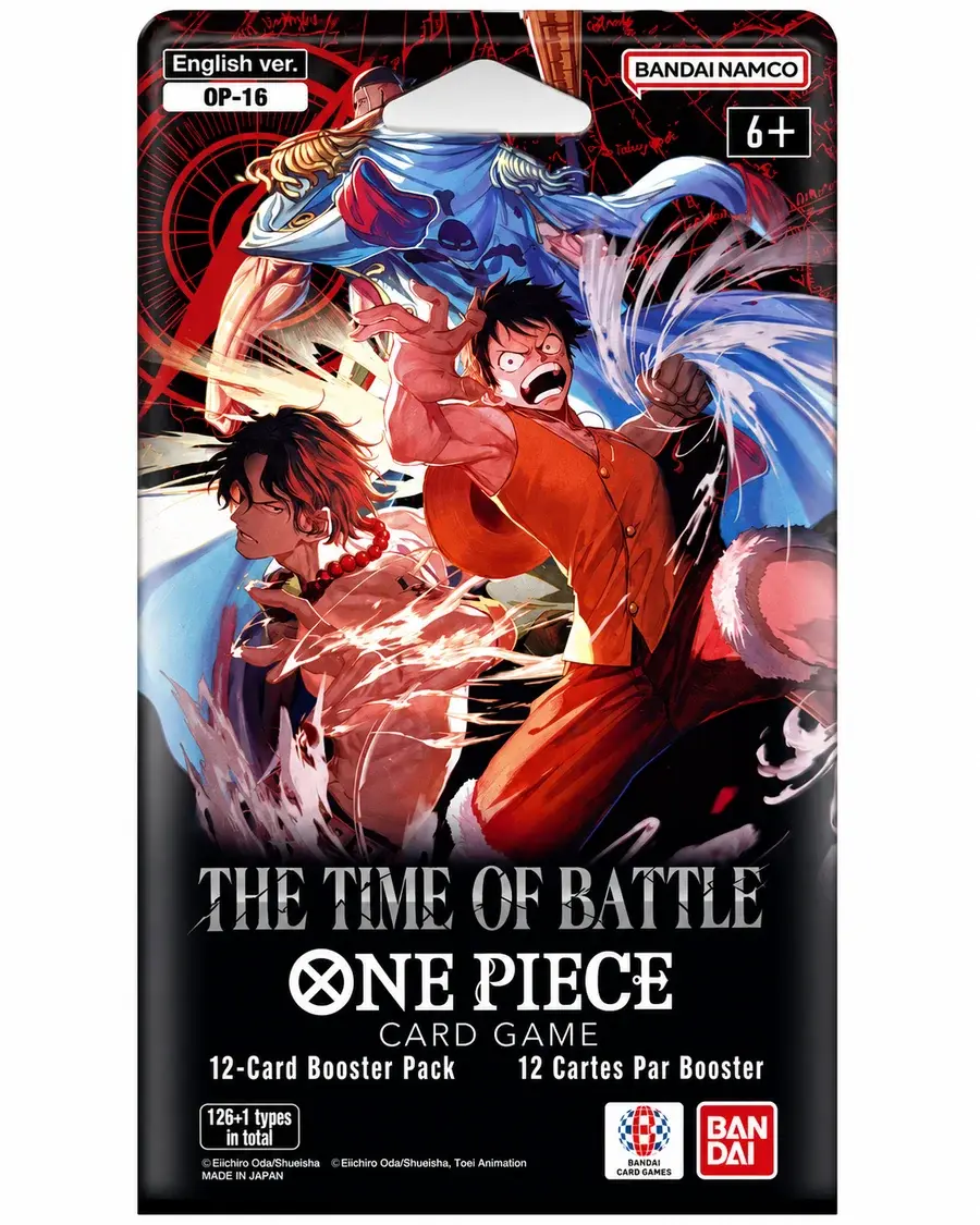 Bandai ONE PIECE The Time of Battle OP-16 Sleeved Booster Pack