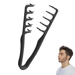 Voluminous Texture Hair Comb, Root Lifting Brush for Men and Women, Bang Coverage, Gap Filler, Styling Tool, Beauty Hairbrush
