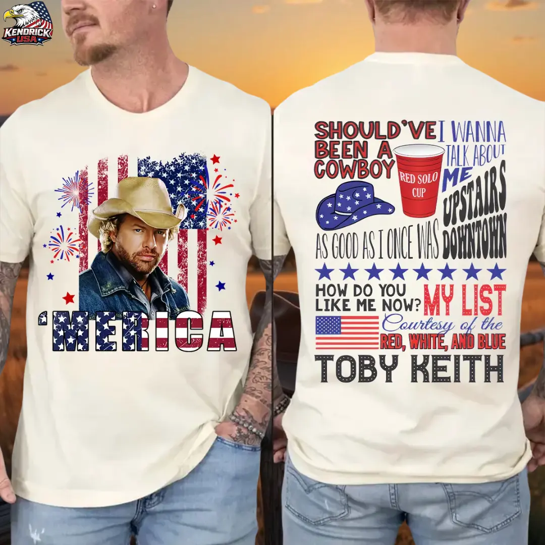 Toby Courtesy of the Red White and Blue Sweatshirt Hoodie, Toby American Shirt, 4th Of July Shirt, Toby Keith Sweatshirt, Country Music, Western Shirt