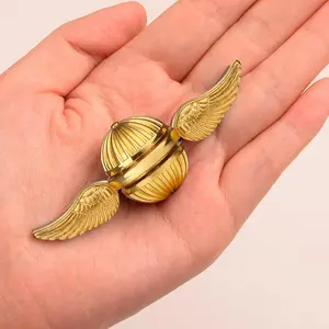 1Count Metal Fidget Spinner Toy, Metallic Finger Spinner, Anxiety Stress Relief Toy for Teenagers & Adults, Finger Fidget Toys for Adults, Mini Anxiety Toys, Pocket Size Sensory Toys, Fun Gifts, Fidget Toys, Cool Stuff for Teens, Stress Relief Fidgeting