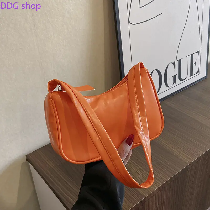 Trendy Women Underarm Bag Minimalist Fashion Shoulder Purse Elegant Niche Daily Handbag Stylish Casual Crossbody Pouch Summer Outdoor Shopping Dating Daily Travel Ladies Accessory