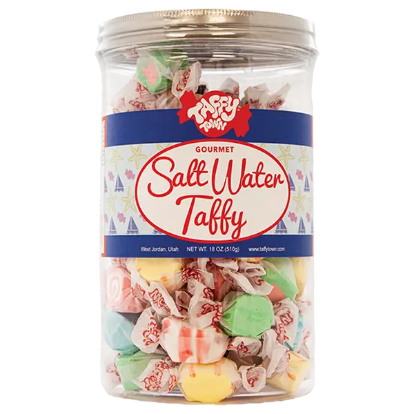 18 oz. Assorted Taffy Gift Canister