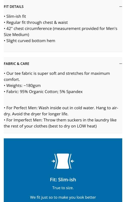 Organic V-Neck T-Shirt