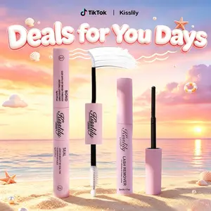 Bond &Seal | Kisslily Lashes 2IN1 Bond &Seal Waterproof Glue For Lashes Cluster Strong Hold For Beginner Friend Makeup Glue & Remover #DealsforYouDays #SummerWins summerwins