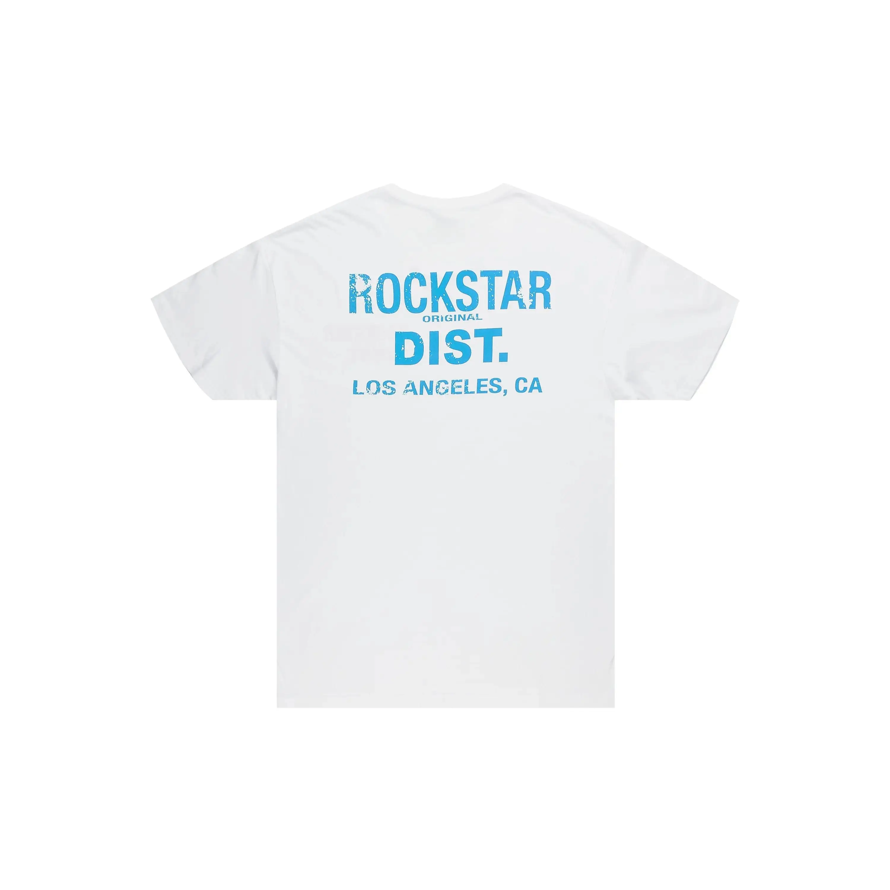 Dalasia White/Blue Oversized Tee
