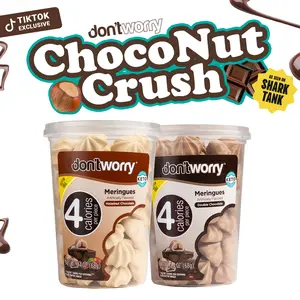 ChocoNut Crush Meringue Cookie Gluten Free Cloudy Snack | Shark Tank| Don´t Worry Snacks | Halzenut and Double Chocolate|