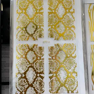 ANIMAL SKIN STYLE STICKER - NAILS ART STICKERS - NEW