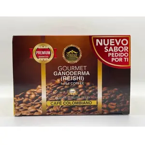 Cafe Colombiano Eternal Gourmet Colombian Coffee with Ganoderma coffee 4 in 1 Reishi , mushroom coffee cafe de ganoderma kidney tea natural herbal