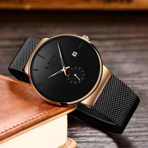 sleek minimalist casual Men's watch christmas 2024 ornament