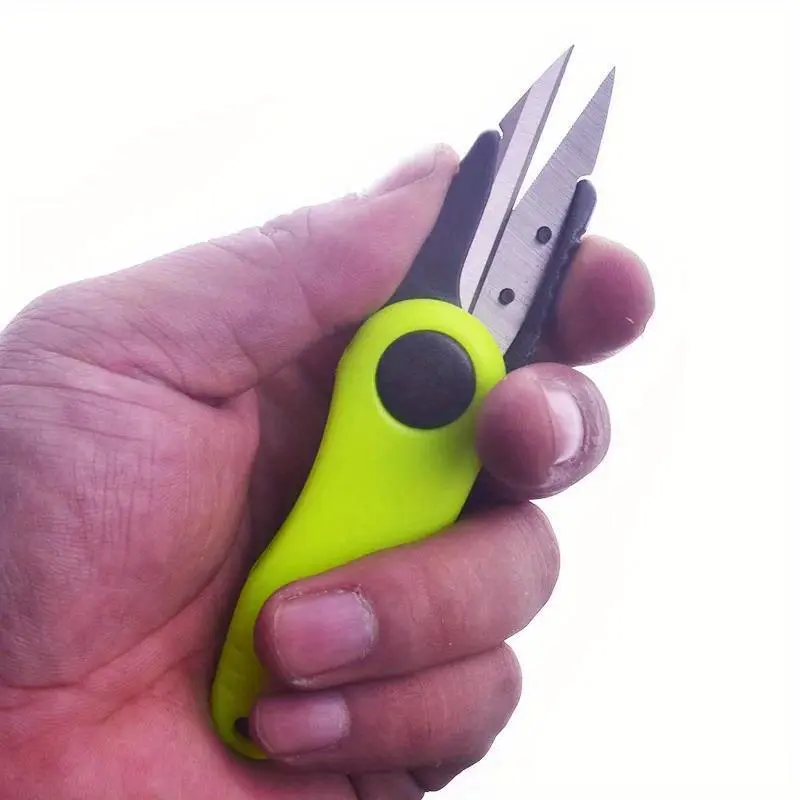 WDAIREN Fishing Quick Knot Kit Shrimp Folding Scissors Cutter Scissors Pliers Fishing Line Hook Grinder Fishing Tackle Fishing Shears Fishing Gear