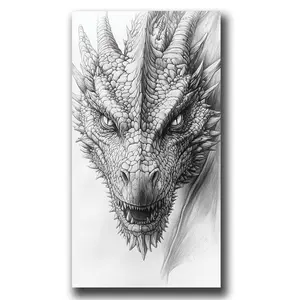 Dragon 5D DIY Large Size Diamond Painting Kit Craft for Adults, Beginner-Friendly Diamond Art Set, Perfect for Home Wall Decoration