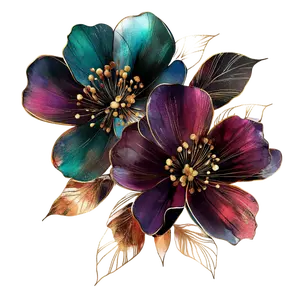 Water Color Flower 58