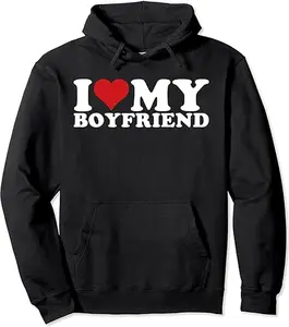 I Love My Boyfriend I Heart My Boyfriend BF, Christmas Sweatshirt, Christmas Sweatshirt for Womens, Hoodie and Sweater, T-shirt