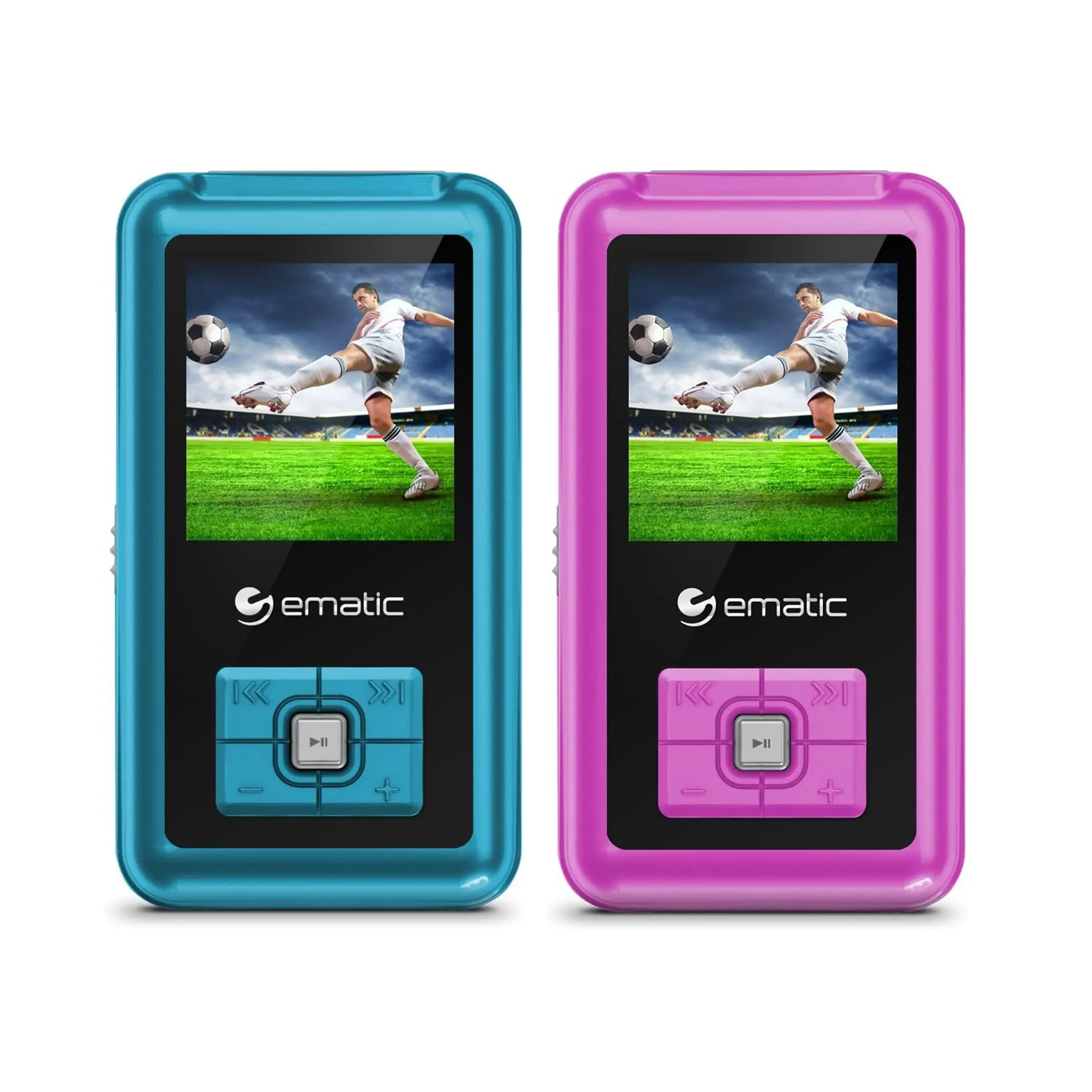 Ematic EM208VID 8GB MP3 Video Player with FM Tuner/Recorder and 1.5-Inch Color Display – Portable Media Player