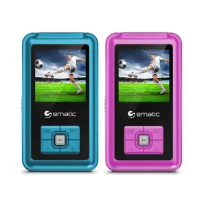 Ematic EM208VID 8GB MP3 Video Player with FM Tuner/Recorder and 1.5-Inch Color Display – Portable Media Player