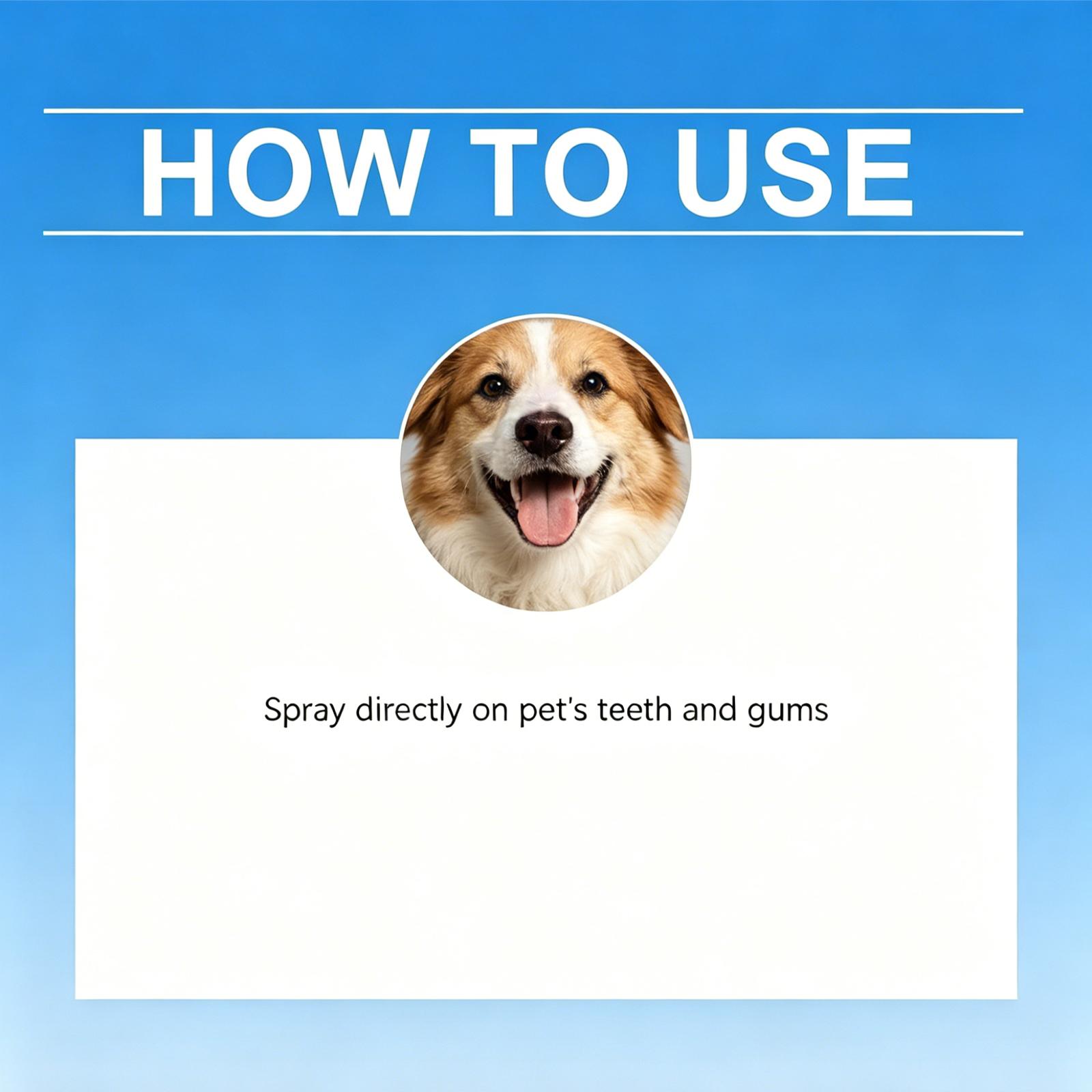 Pet Oral Cleansing Spray | Brighter Teeth & Odor-Free