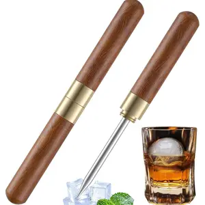 ?Pack of 2?Ice Pick, Ice Pick Tool With Cover Non-Slip, Ice Picks Stainless Steel For Breaking Ice, Easy Grip, For Kitchen, Bars, Camping, Restaurant, Bartender