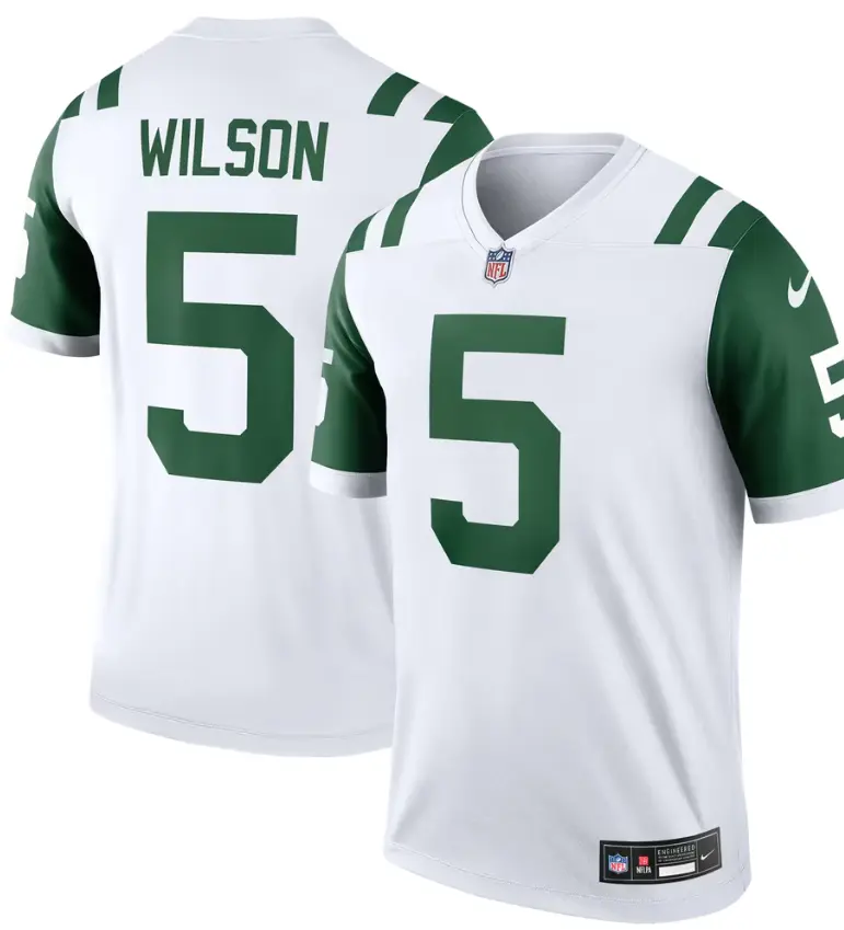 Garrett Wilson Men's New York Jets Legend Player Performance Top - WHITE