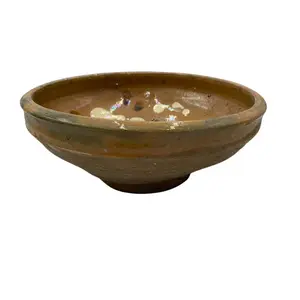 Antique Hungarian Folk Art Decorative Bowl