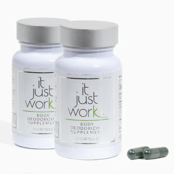 Natural Deodorant Supplement Bundle – Chlorophyll Body Odor Control 2-Pack | Internal Deodorant for Full-Body Freshness | Vegan, Detox & Gut Support