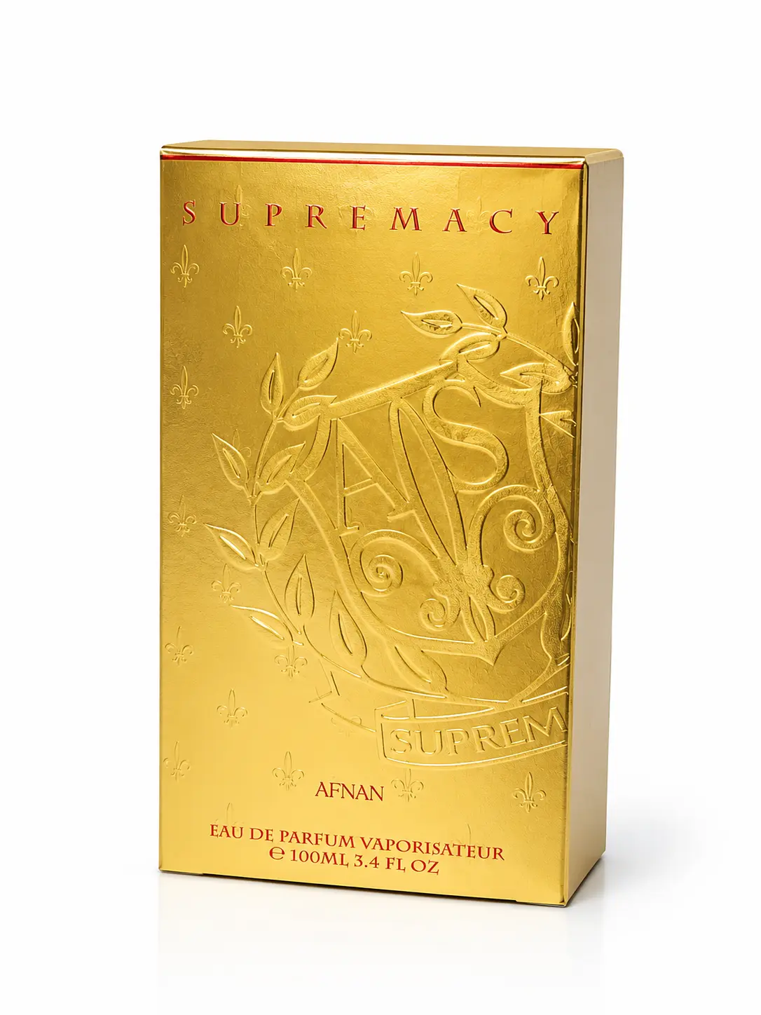 Supremacy Gold by Afnan 3.4 Oz Eau De Parfum Spray for Men