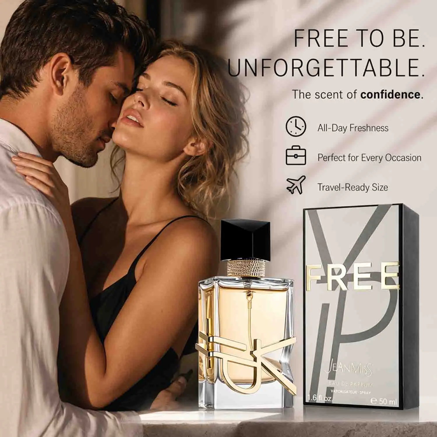 Women's Pheromone Perfume,Infused with Premium Pheromone Formula, Long Lasting Fresh Floral Scent, Specially Crafted to Leave a Captivating Impression, Perfect for Romantic Evenings, Ideal Valentine's Day Gift for Her 50ml