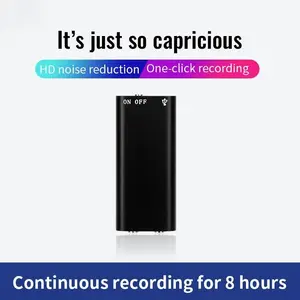 64GB Digital Voice Recorder, Voice Activated Ai Smart Noise Reduction, 4800 Hours Capacity, Ideal for Lectures Meetings Interviews, Multifunction HD Recorder
