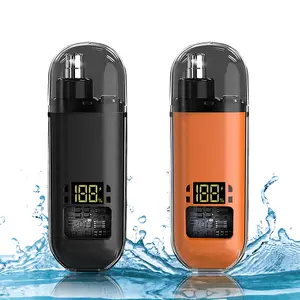 Portable Electric Ear and Nose Hair Trimmer Rechargeable Mini Nose Hair Shaver 360° Rotating Head Personal Care Appliances for Men High Quality Trimmer Daily Care