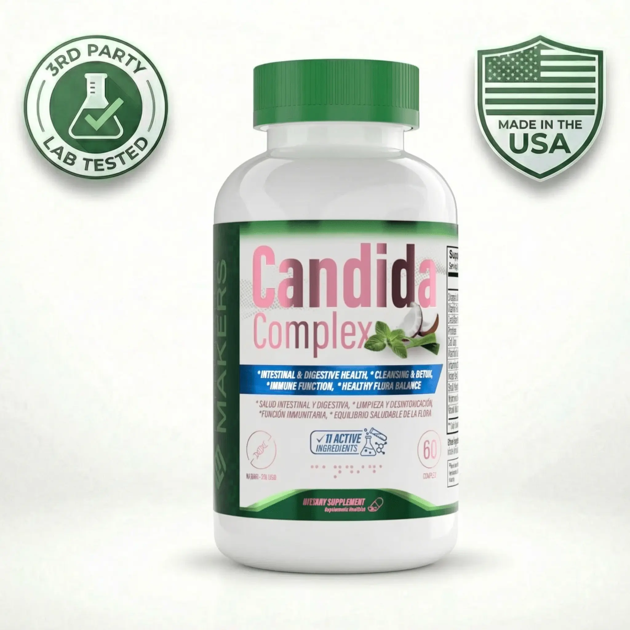 Daily Balance Candida Complex – Clean Formula Capsules