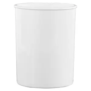 212 MAIN BPA-Safe Plastic Mini Kitchen Utensil Holder - White, Compact, Kitchen Storage & Organization, Holds 7-12 Utensils