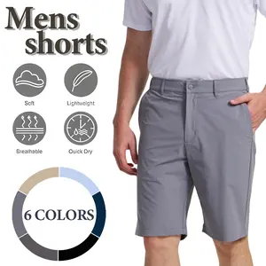 Men's Golf Shorts Stretch Casual Dress Work Shorts Hiking Shorts with 4 Pockets Lightweight & Stretchy