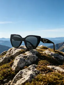 2026 【With Letters】Trendy Retro Square Sunglasses for Men & Women-Classic Square Frame Shades UV400 Protection for Every Occasion