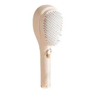 Push Cleaning Design Hair Comb Brush Portable Hair Scalp Massage Comb for Women Girls Detangling Styling Tool 1 Count Daily Care