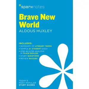 USED-Brave New World Sparknotes Literature Guide by Sparknotes (Paperback)
