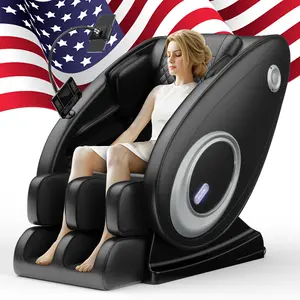 Massage Chair Blue-Tooth Connection and Speaker, Recliner with Zero Gravity with Full Body Air Pressure, Easy to Use at Home and in The Office