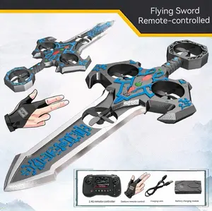 Flying Sword Remote-controlled Toy with Gesture-sensing Gameplay for Children Indoor & Outdoor Low-altitude Flight Magic Legendary Style Tech Element Gift