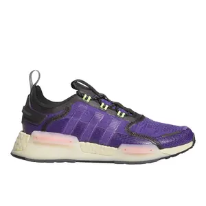 adidas Mens Nmd V3 Lace Up Sneakers Shoes Casual - Purple