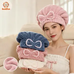 3-Pack Lightweight Shiny Microfiber Hair Towels - Light, Extra Soft, Anti-Frizz, Fast-Drying, 1 Size Fits All, Washable, Reusable, Ideal for Long Thick Curly Hair, Perfect for Salon & Travel, Great Gift for Women